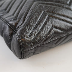 Gucci Medium GG Marmont Matelassé Tote Black