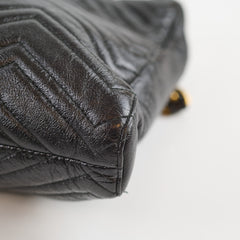 Gucci Medium GG Marmont Matelassé Tote Black
