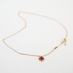 Van Cleef & Arpels Sweet Carnelian Necklace