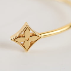 Louis Vuitton Idylle Blossom Twist Bracelet Size S 18k Gold Diamond