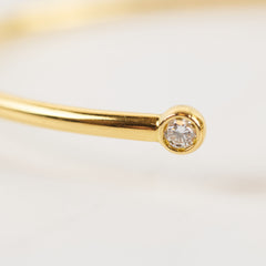 Louis Vuitton Idylle Blossom Twist Bracelet Size S 18k Gold Diamond