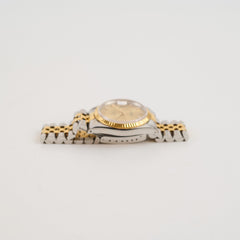 Rolex 36mm Two Toned with Diamonds Watch