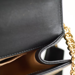 Gucci Bee Padlock Crossbody GG Supreme Canvas