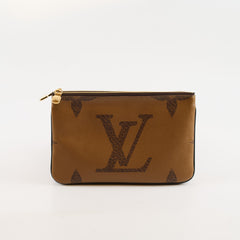 Louis Vuitton Double Zip Pochette Monogram