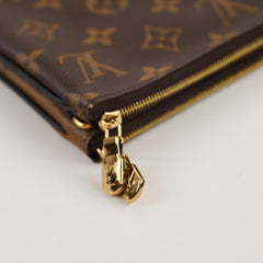 Louis Vuitton Double Zip Pochette Monogram