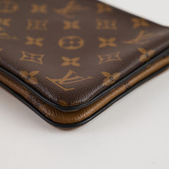Louis Vuitton Double Zip Pochette Monogram