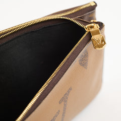 Louis Vuitton Double Zip Pochette Monogram