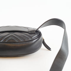 Gucci Mini Marmont Belt Bag Black