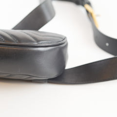 Gucci Mini Marmont Belt Bag Black