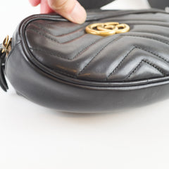 Gucci Mini Marmont Belt Bag Black