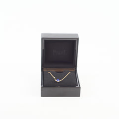 Piaget 18K Rose Gold Diamond Blue Lapis Possession Pendant Necklace