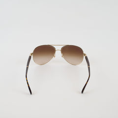Chanel Quilted Aviator CC Sunglasses