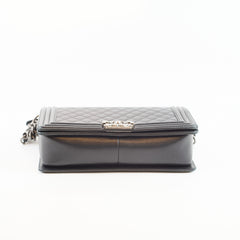 Chanel Boy Lambskin Black New Medium - 21 Series