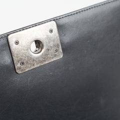 Chanel Boy Lambskin Black New Medium - 21 Series