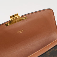 Celine Classique Triomphe Medium Tan