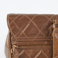 Chanel Vintage Back Pack Brown