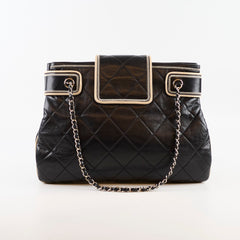Chanel 2.55 Reissue East West Tote Black