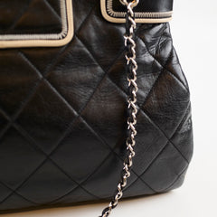 Chanel 2.55 Reissue East West Tote Black