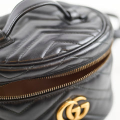 Gucci Marmont Mini Backpack Black