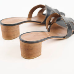 Hermès Oasis Sandals Size Black 40