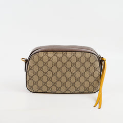 Gucci GG Supreme Neo Camera Bag Brown