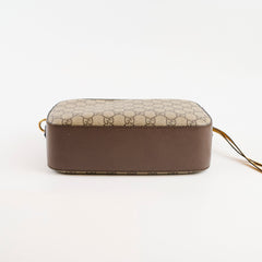 Gucci GG Supreme Neo Camera Bag Brown