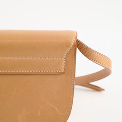 Saint Laurent Small Kaia Crossbody Bag Light Brown