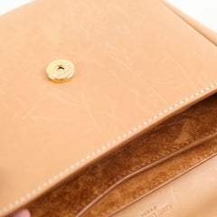 Saint Laurent Small Kaia Crossbody Bag Light Brown