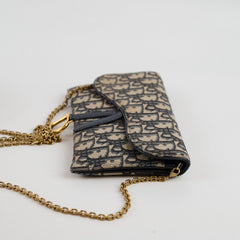 Christian Dior Dior Long Saddle Wallet on Chain