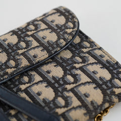 Christian Dior Dior Long Saddle Wallet on Chain