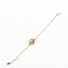 Gucci Pink Blondie Crystal Bracelet