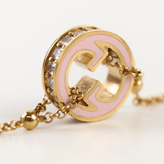 Gucci Pink Blondie Crystal Bracelet