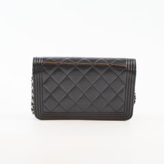 Chanel Boy WOC Quilted Lambskin Black