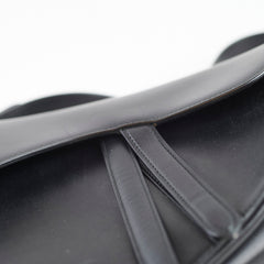 Christian Dior Medium Saddle Leather Black