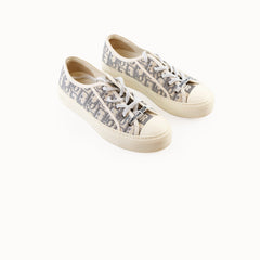 Dior Walk'n'Dior Sneakers Oblique Canvas Grey