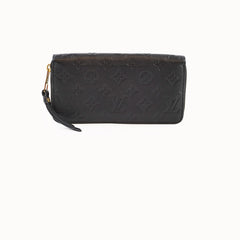 Louis Vuitton Clemence Wallet Black