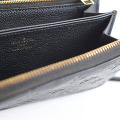 Louis Vuitton Clemence Wallet Black