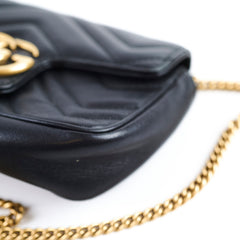 Gucci Super Mini Marmont Black