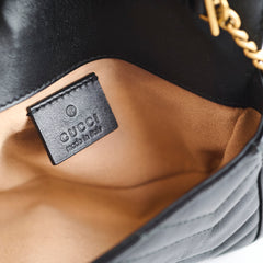 Gucci Super Mini Marmont Black