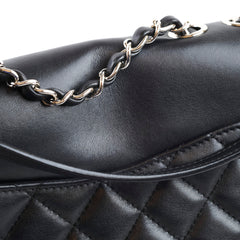 Chanel Tramezzo Flap Bag Black 22 Series