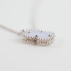Van Cleef & Arpels VCA Vintage Alhambra Chalcedony Necklace 2022