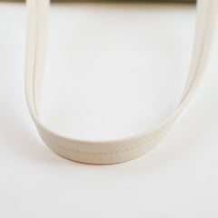 Prada Soft Grain Medium White Shoulder Bag