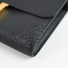 Hermes Constance To Go Black Epsom GHW 2025