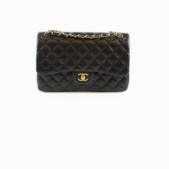 Chanel Jumbo Classic Double Flap Lambskin Black - 19 Series