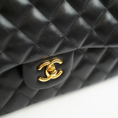 Chanel Jumbo Classic Double Flap Lambskin Black - 19 Series