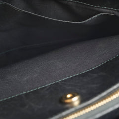 Christian Dior Large Cannage Tote Lambskin Black