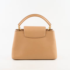 Louis Vuitton Capucines MM Beige Tan 2022