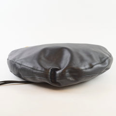 Gucci Leather Hobo Bag Black