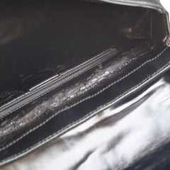 Gucci Vintage Nubuck Shoulder Bag Black