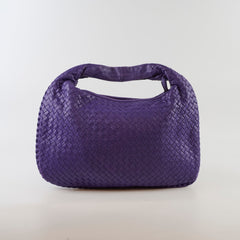 Bottega Veneta Intrecciato Purple Hobo with Wallet